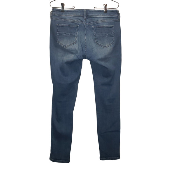 New York & Co Soho Boyfriend Jeans – Size 4, Distressed Stretch Denim, Urban - Picture 2 of 10